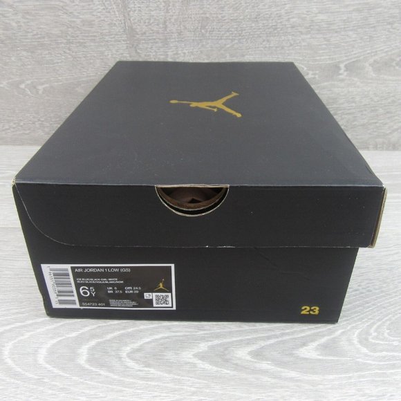 Jordan 1 Low Ice Blue GS Size 6.5Y / Womens Size 8 Sneakers NEW - Picture 13 of 15